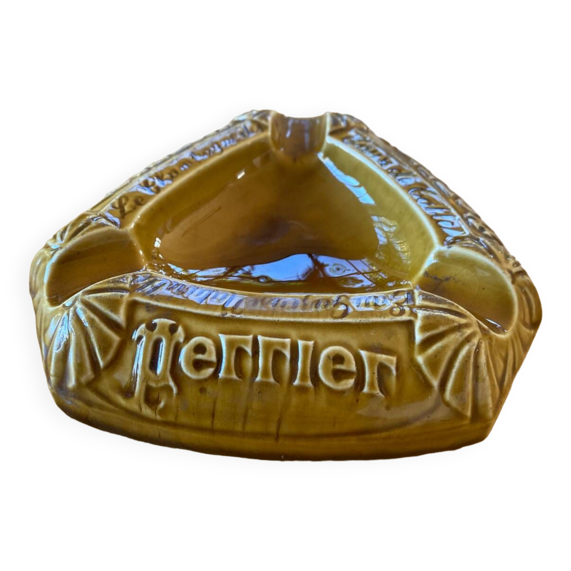 Perrier ashtray