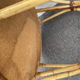 Rattan coffee table