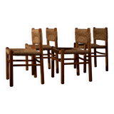 1960s Wicker Chair Set