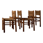 1960s Wicker Chair Set