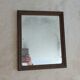 Vintage wooden mirror