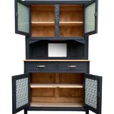 Parisian art deco buffet in solid walnut 1930