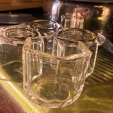 Set of four vintage “Yalacta” Pyrex pots