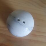 Marble salt and pepper shakers