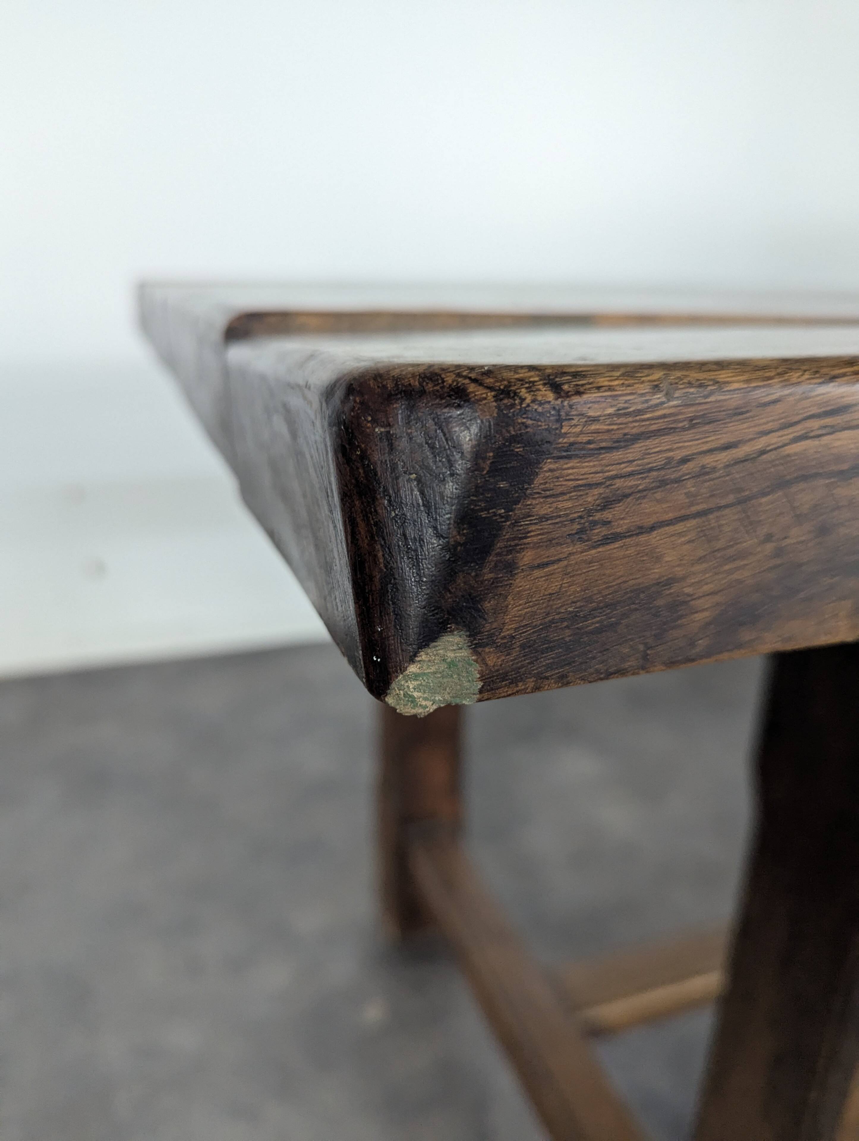 Solid oak farmhouse table