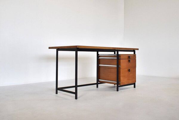 Bureau par Jules Wabbes pour Mobilier Universel, années 1960.