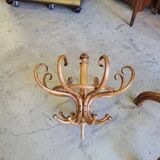 Parrot thonet curved wooden coat rack
