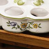 Moustiers earthenware egg service