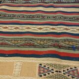 Tapis multicolores en laine
