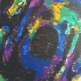 Original lithograph by Alfred Manessier Le Nid, 1960