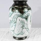 Vase « Les Pélicans », signé L. Alaurent – 1950