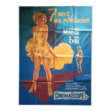 The Seven Year Itch - original French poster - 1970s
