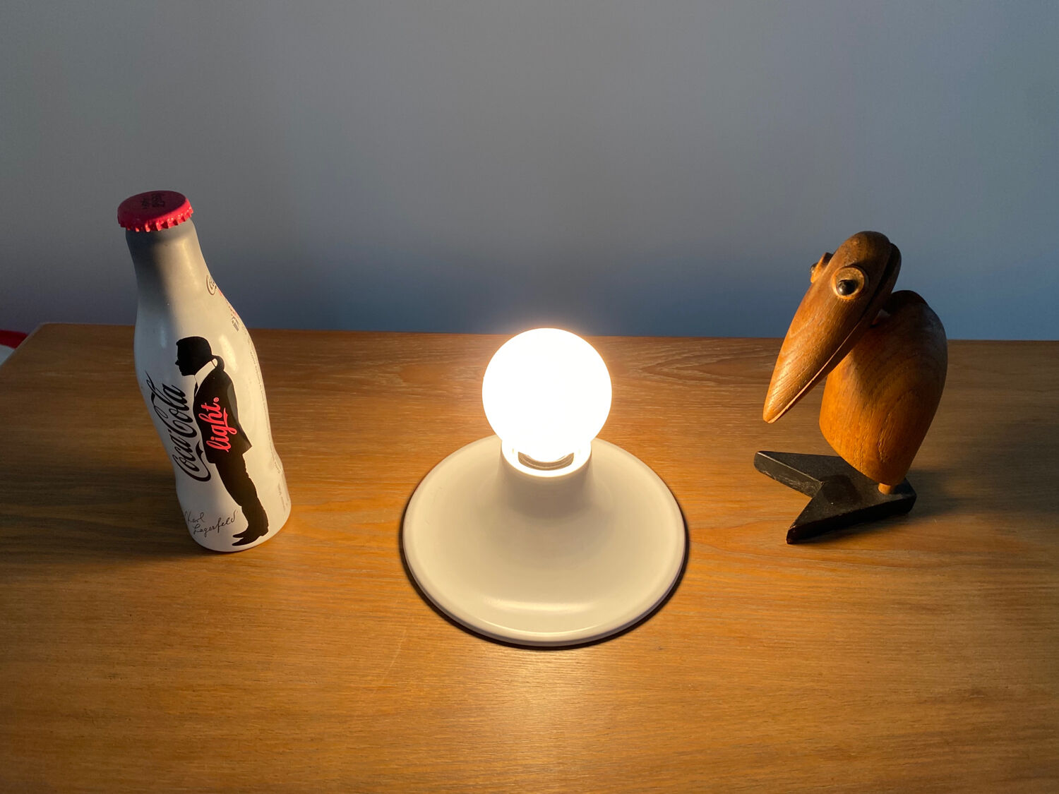 Design wall or ceiling lamp Space age Italy vintage 70