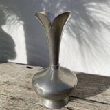 Small Scandinavian pewter bud vase (Norway)