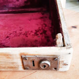 Old wooden box, treasure box