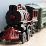 Train en fonte, années 50, made in US