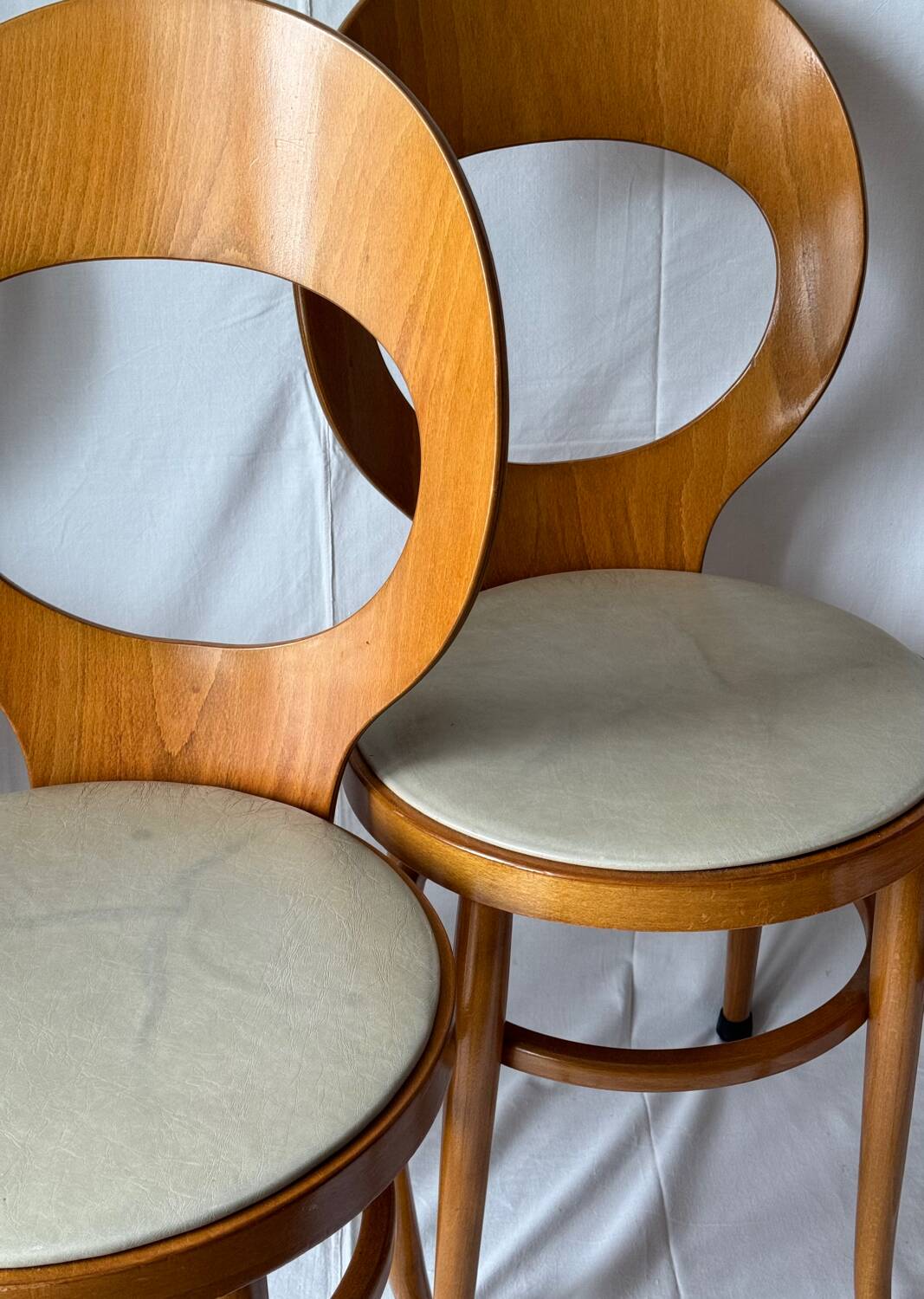 Ensemble de 4 chaises mouette Baumann