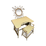 Rattan dressing table 1960