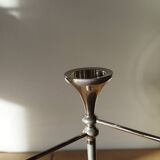 Scandinavian chrome modular candle holder 1960