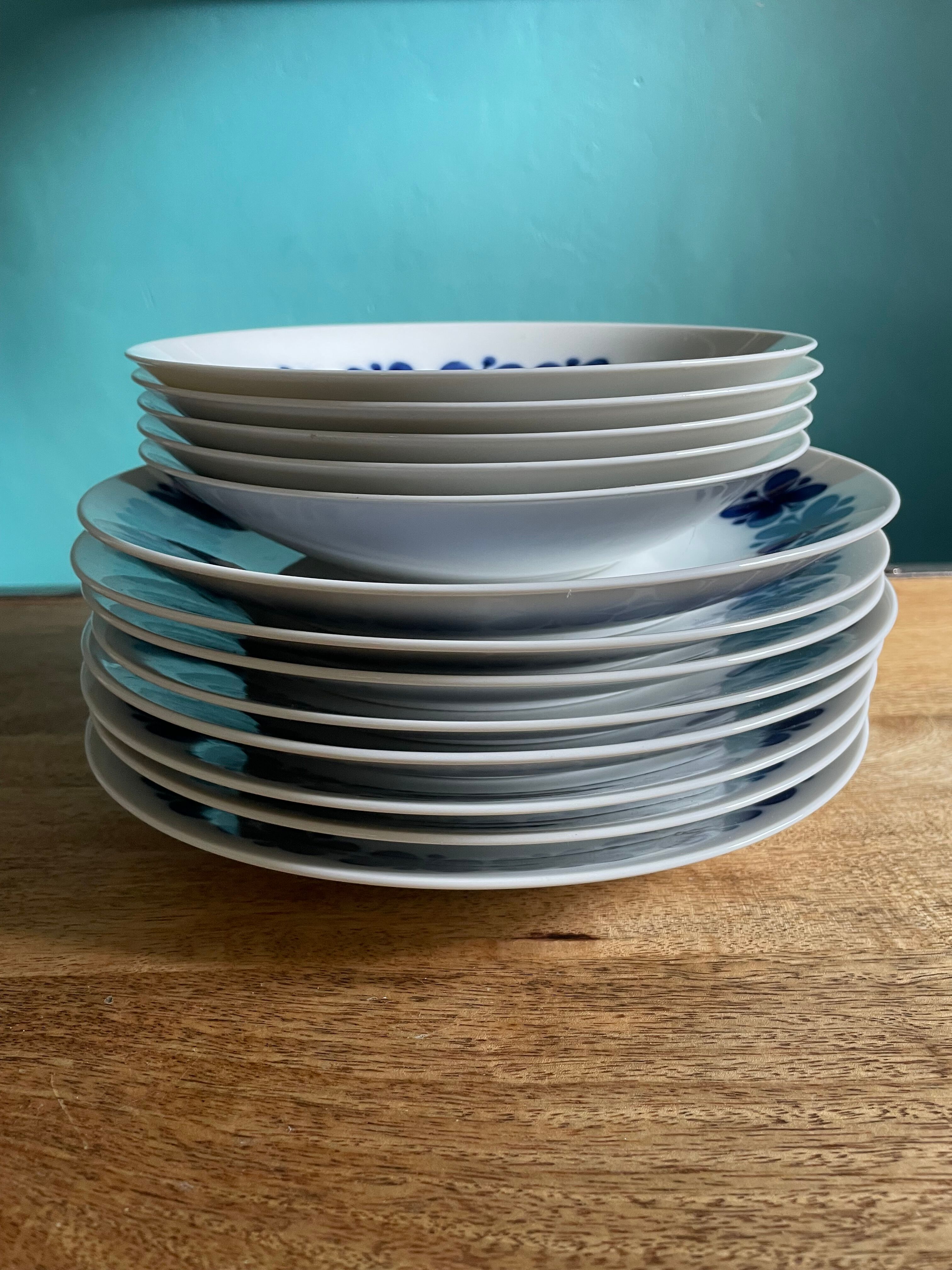 Lot service vintage Rörstrand Mon Amie