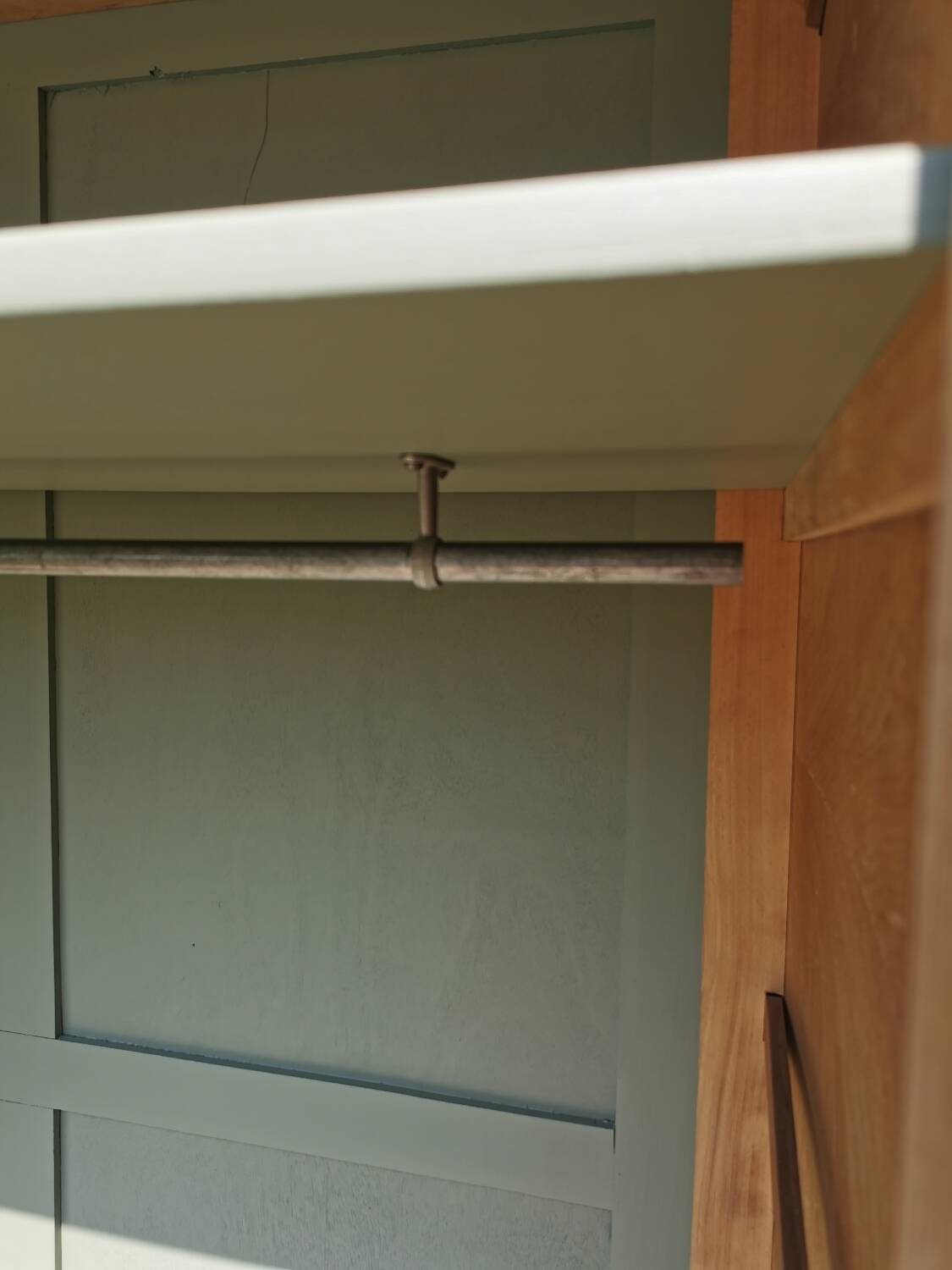 Vintage compact wardrobe