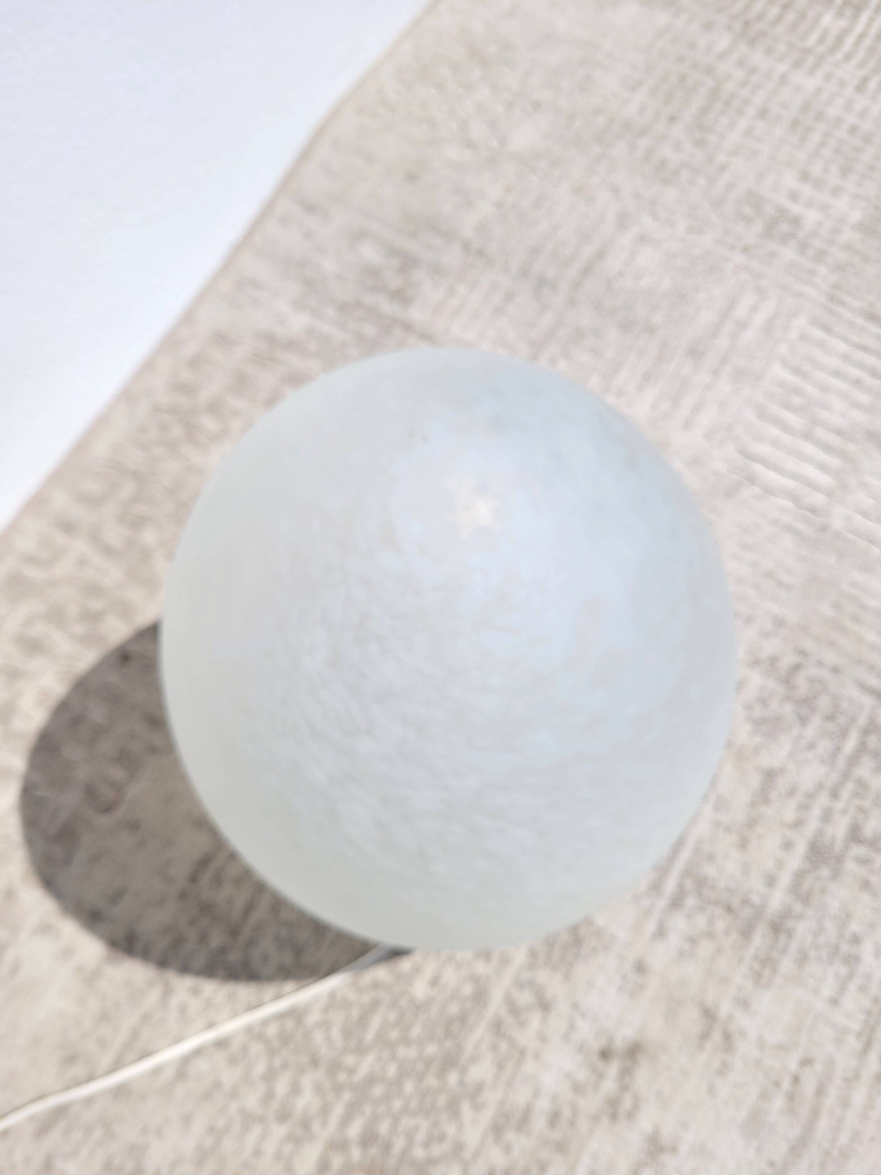 Large vintage egg lamp from the 80s