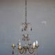 Pampille bronze chandelier and charm