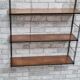 Floor 1960 string wood rising black smooth