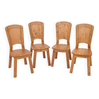 4 “Les Arcs” chairs