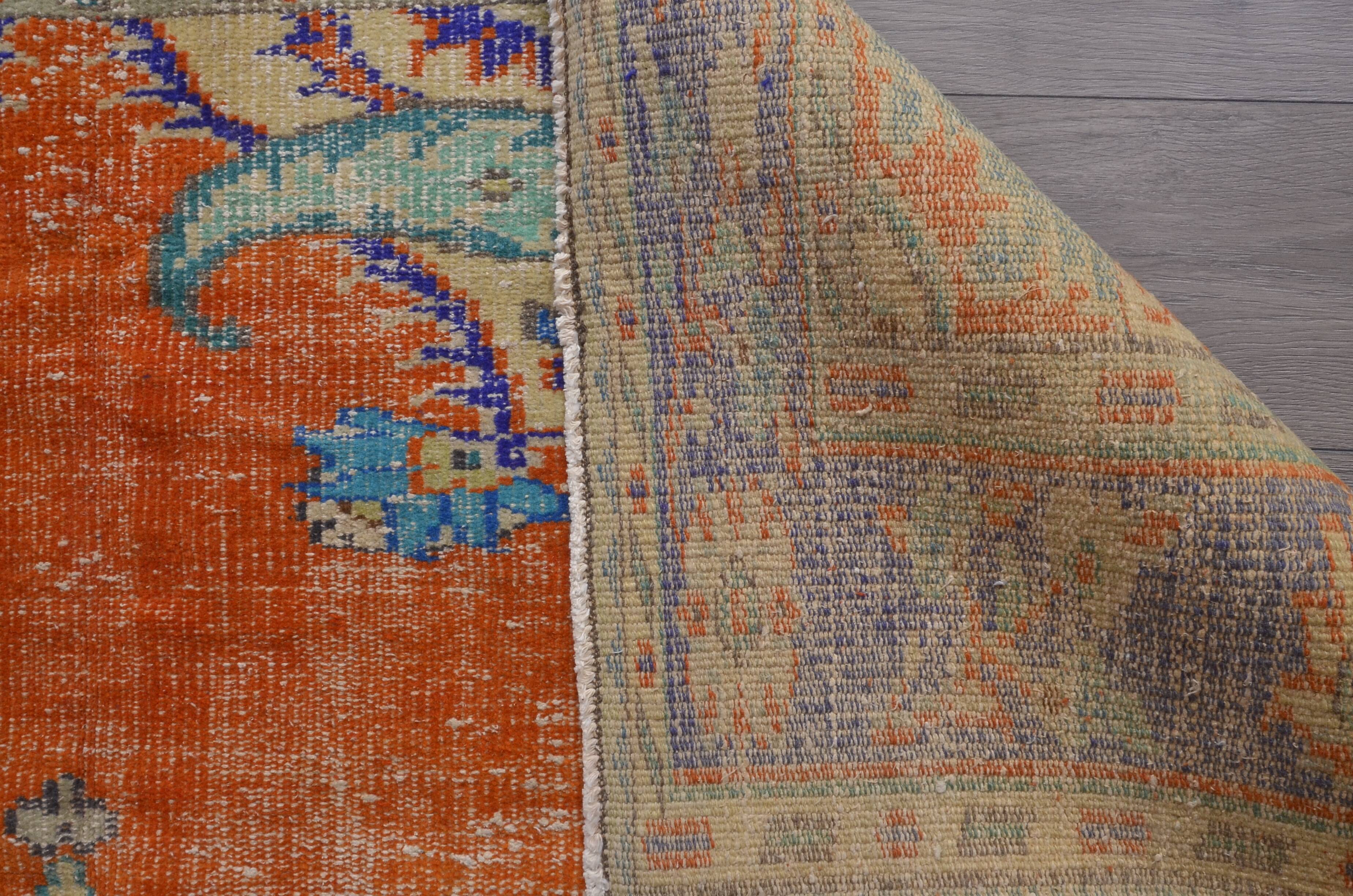 Vintage Oushak Anatolian Rug sku2308