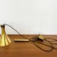 Adjustable Brass Pendant Lamp with Counterweight
