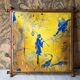 19th-century French chinoiserie-style mirror with a bamboo frame