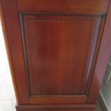 Cherrywood chest of drawers with ogee – 4 drawers – 80s – Louis Philippe style