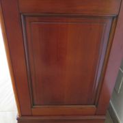 Cherrywood chest of drawers with ogee – 4 drawers – 80s – Louis Philippe style