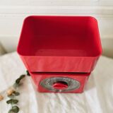 Terraillon red kitchen scale 5kg vintage