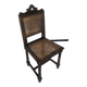 Chair louis xiii wood
