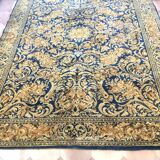 Blue Gold rug vintage 200 x 275 cm
