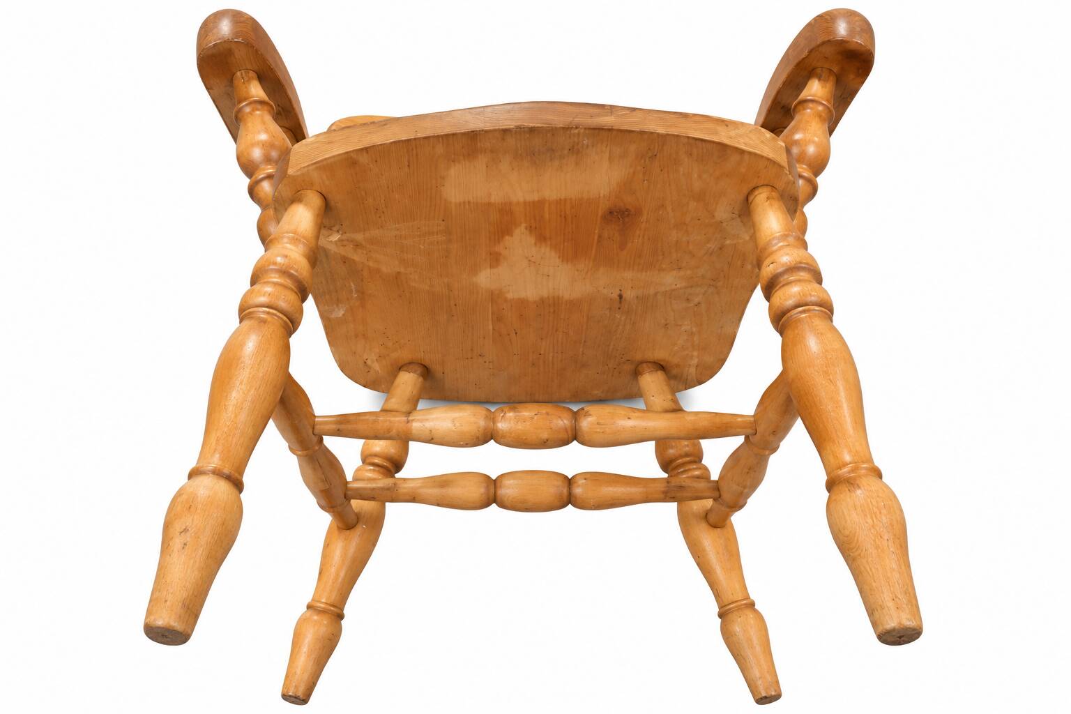 Handmade Old English Pine Windsor Armchair