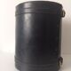 1950 leather paper basket