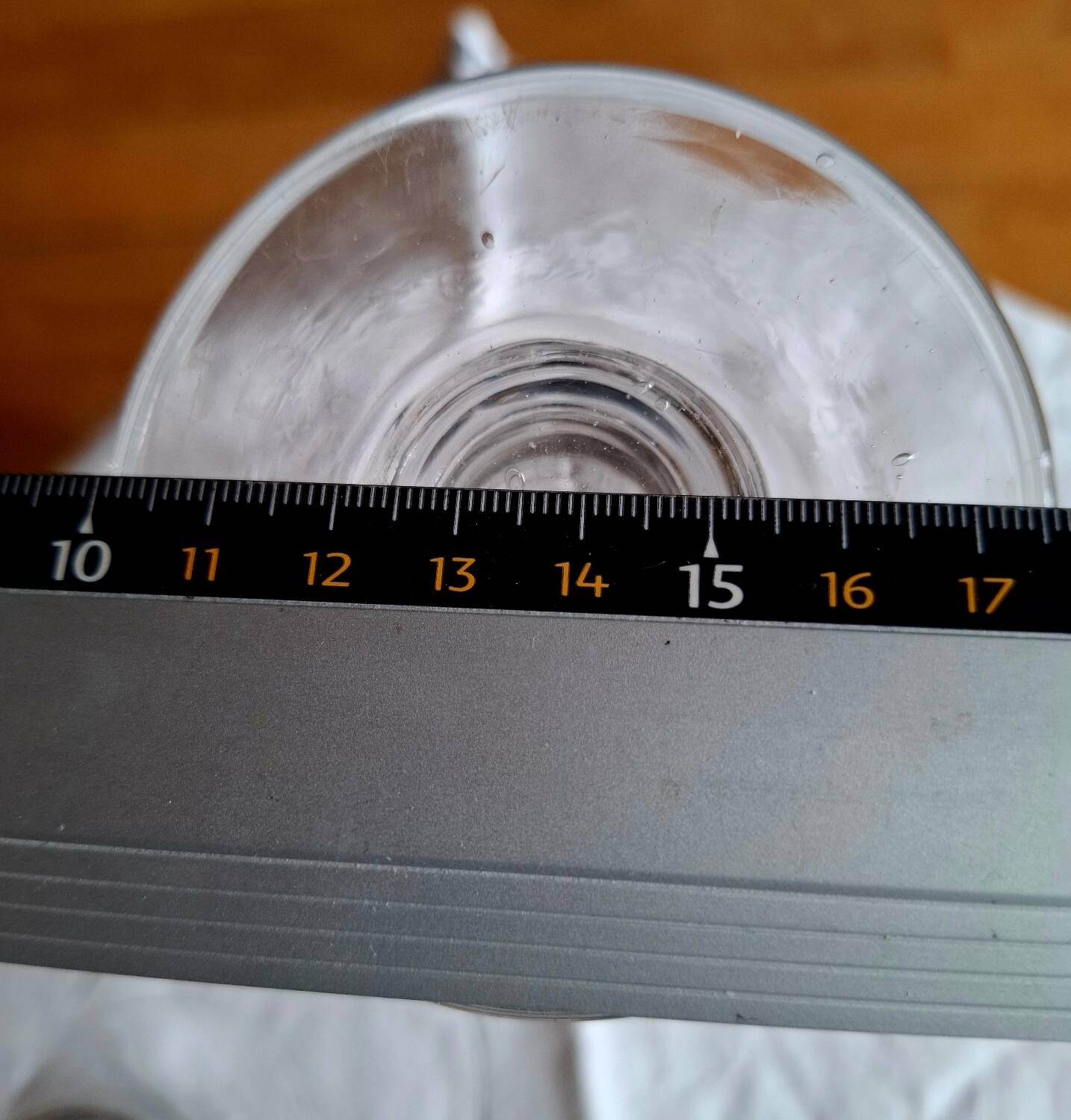 Trois verres coniques à dose  (absinthe)