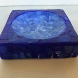 Blue mosaic pocket emptier