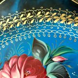 Hand-painted Russian metal tray