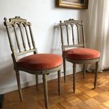 Pair of Louis XVI style chairs
