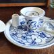 Bougeoir en porcelaine du 19ème