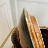 Sarreguemines earthenware fish tureen