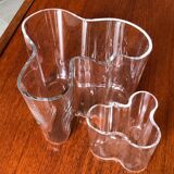 Duo of vases savoy design Alvar Aalto
