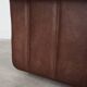 Fauteuil en cuir marron, design suisse, années 1970, fabrication : De Sede