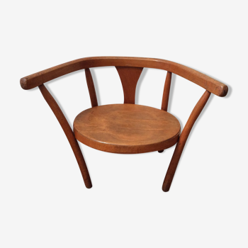 Fauteuil enfant bois courbé