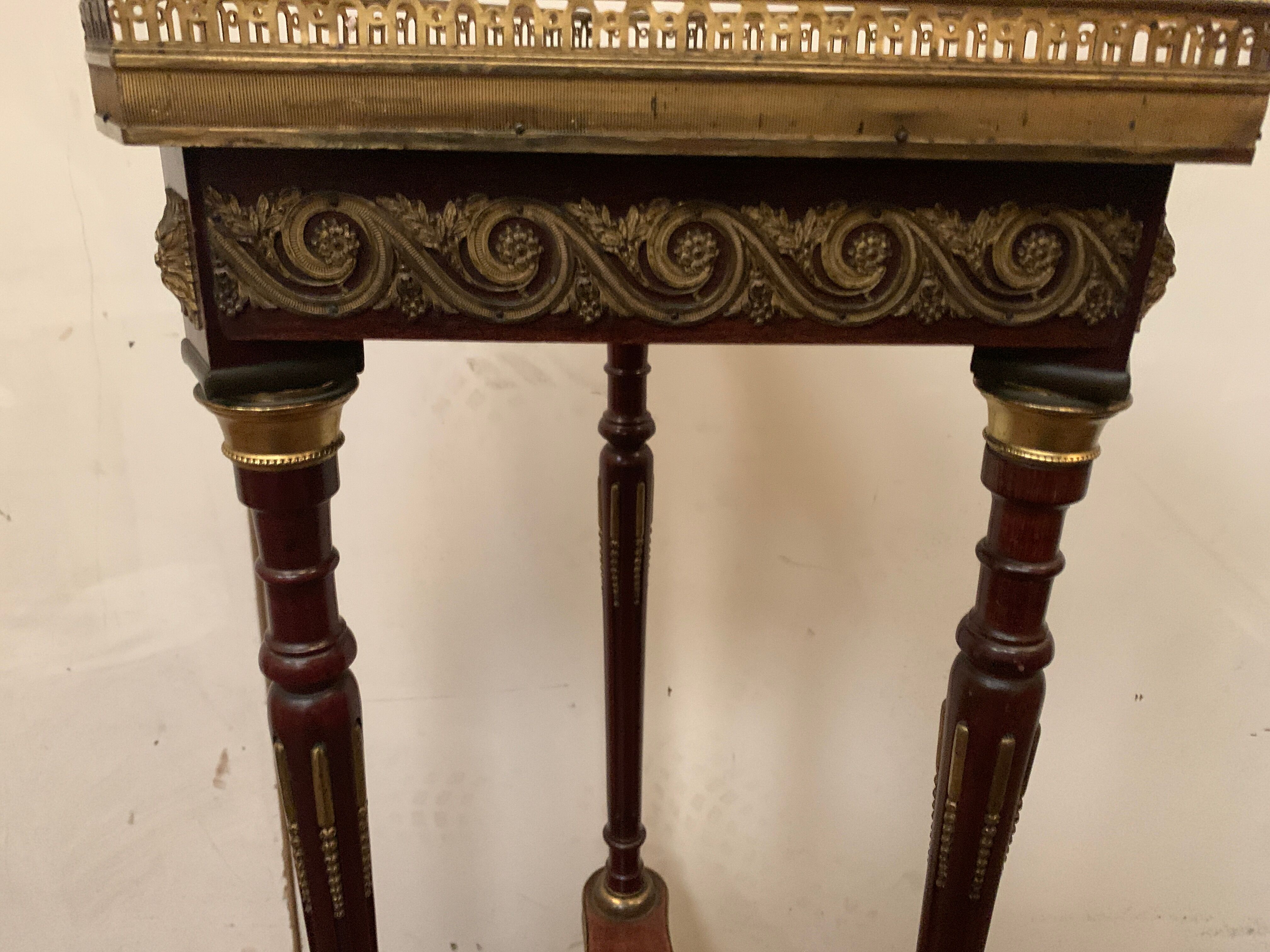 Napoleon III harness in mahogany and bronze XIX century