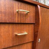 Vintage Scandinavian sideboard chest of drawers